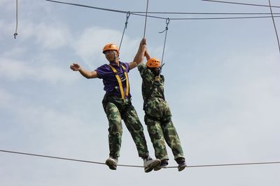 江南体育拓展训练项目大全之十大高空拓展项目介绍(图7)